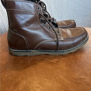 Steve Madden Dark Brown Leather Boots